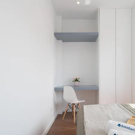 公寓 Host Wise - Sunny Bright Flat W Balcony *