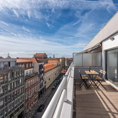 Apartamento Host Wise - Sunny Bright Flat W Balcony Oporto